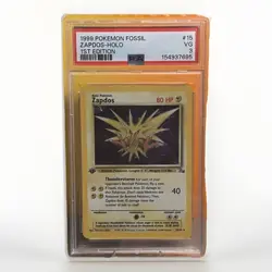 Zapdos #15 1st Edition ⚡⚡⚡Holo PSA 3 Pokemon TCG Vintage Wizards of The Coast - Image 1