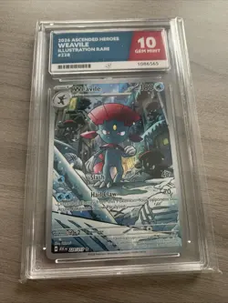 Pokemon TCG - Weavile - 228/217 - Ascended Heroes - Ace 10 - Perfect SubGrades - Image 1