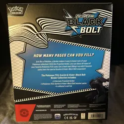 Pokemon TCG Scarlet & Violet White Flare Binder Collection Factory Sealed Box! - Image 2