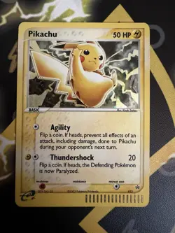 Pikachu 012 Black Star Promo 2003 E Reader Series Holo Rare Pokemon TCG - Image 1