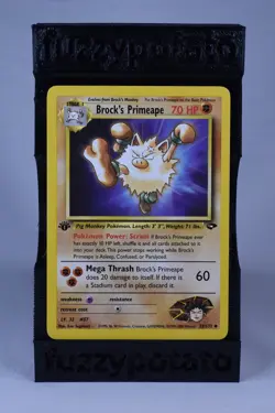 Pokemon TCG - [1st Edition] Brock's Primeape - LP - 35/132 Gym Challenge - Image 1