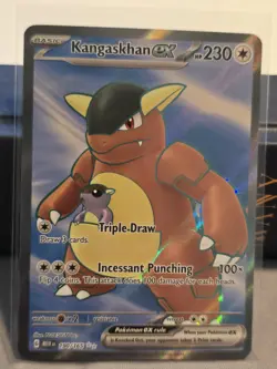 Pokemon TCG Scarlet & Violet Kangaskhan EX 190/165 Ultra Rare Full Art - Image 1