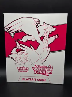 Pokemon TCG Scarlet & Violet White Flare Players Guide ETB Booklet Only - Image 1