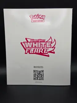 Pokemon TCG Scarlet & Violet White Flare Players Guide ETB Booklet Only - Image 3