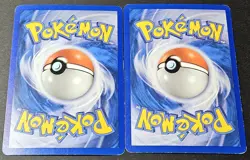 Pokemon Water Energy 107/110 Holon Phantoms Holo Rare Lightning Energy 108/110 - Image 2