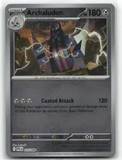 Archaludon 075/094 Reverse Holo Phantasmal Flames Pokemon TCG - Image 1