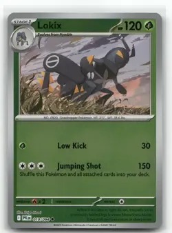 Lokix 010/094 Reverse Holo Phantasmal Flames Pokemon TCG - Image 1
