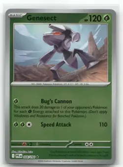 Genesect 008/094 Reverse Holo Phantasmal Flames Pokemon TCG - Image 1