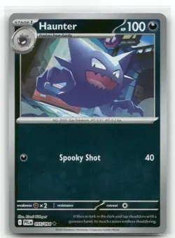 Haunter 055/094 Reverse Holo Phantasmal Flames Pokemon TCG - Image 1