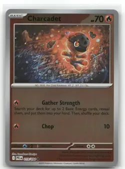 Charcadet 019/094 Reverse Holo Phantasmal Flames Pokemon TCG - Image 1
