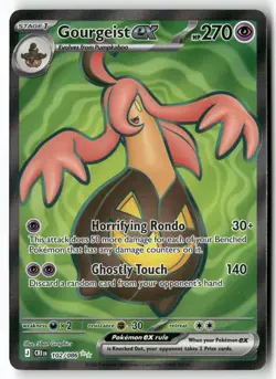 GOURGEIST EX 102/086 ULTRA RARE CHAOS RISING POKEMON NEAR MINT - Image 1