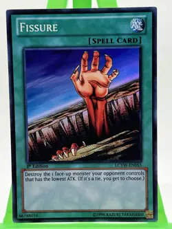 Yu-Gi-Oh! Fissure LCYW-EN055 1st Edition Common Spell Yugi’s World LC3 - Image 1