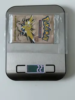 Pokemon TCG Fossil Sealed Booster Pack Zapdos Art 11-Card Pack English - Image 1