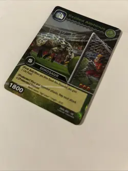 Excited Altirhinus Dinosaur King 2009 Foil Card 099/100 - Image 3
