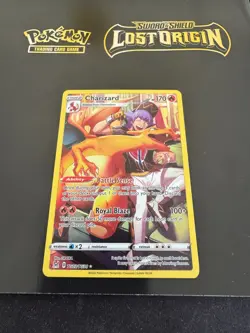 Charizard Full-Art Rare Trainer Gallery POKEMON CARD LOST ORIGIN - TG03/TG30 - Image 1