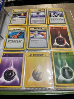 binder of vintage pokemon cards wotc lot - Image 3