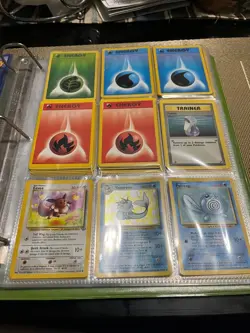 binder of vintage pokemon cards wotc lot - Image 4