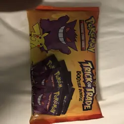 Nintendo Pokemon TCG BOOster Trick Or Trade Trading Card Game - 120 Cards 820650850783 - Image 1