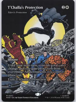Marvel Universe Eternal-Legal #51 T'Challa's Protection - Image 1