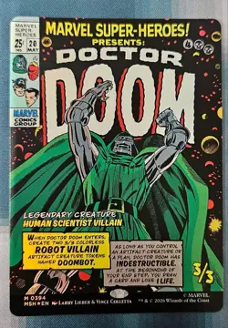 MTG Doctor Doom Borderless English Foil Marvel 100565 - Image 1