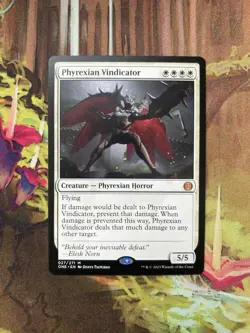 Phyrexian Vindicator [Phyrexia: All Will Be One] Near Mint - Image 1