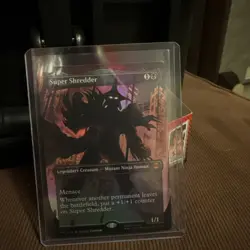 Super Shredder Borderless FOIL Teenage Mutant Ninja Turtles MTG MINT 🔥🔥🔥 - Image 1