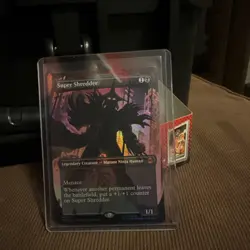 Super Shredder Borderless FOIL Teenage Mutant Ninja Turtles MTG MINT 🔥🔥🔥 - Image 2