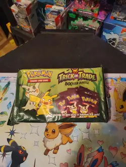2023 Pokemon TCG Trick or Trade Booster Bundle - 50 Packs Sealed 820650852572 - Image 1
