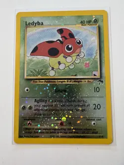 Ledyba #7 Pokemon Southern Islands Reverse Holo - NM - Image 1