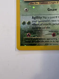 Ledyba #7 Pokemon Southern Islands Reverse Holo - NM - Image 2