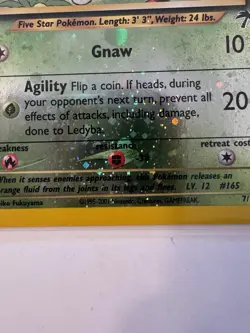 Ledyba #7 Pokemon Southern Islands Reverse Holo - NM - Image 3