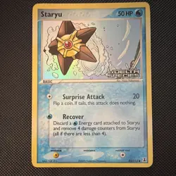 Pokemon Staryu 85/113 Delta Species Stamped Reverse Holo NM Vintage - Image 1