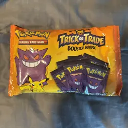 2022 Pokemon TCG Trick or Trade BOOster bundle New Sealed Halloween 40 Packs 820650850783 - Image 1