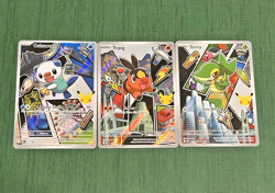 Pokemon First Partner Series 2 Illustration Collection: Unova Starters Gen 5 NM - Image 1