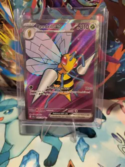 Pokemon Beedrill EX Full Art Holo Ultra Rare Evolutions 098/086 Stage 2 310HP - Image 1