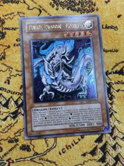 Yugioh Divine Dragon - Excelion SOI-EN033 Ultimate Rare Unlimited NM EURO PRINT - Image 1