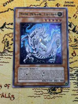 Yugioh Divine Dragon - Excelion SOI-EN033 Ultimate Rare Unlimited NM EURO PRINT - Image 2