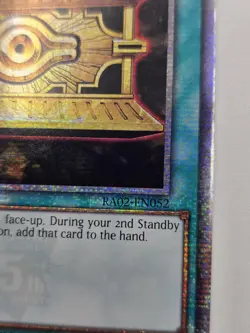 Gold Sarcophagus RA02-EN052 Quarter Century Secret Rare YuGiOh! - Image 2