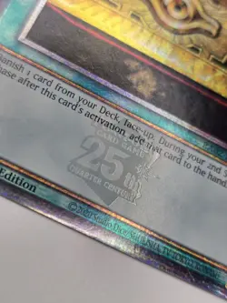 Gold Sarcophagus RA02-EN052 Quarter Century Secret Rare YuGiOh! - Image 3