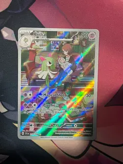 Kirlia 212/198 Illustration Rare Scarlet & Violet Pokemon NM Card - Image 1