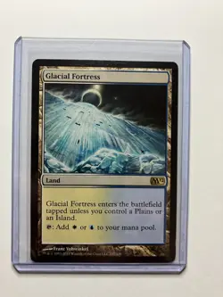 MTG Magic the Gathering Glacial Fortress Standard Finish. - Image 1