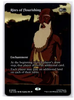 Rites of Flourishing (Borderless) Avatar: The Last Airbender 45 Foil M LP-NM - Image 1
