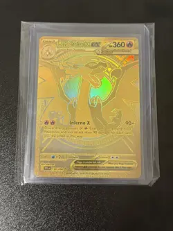 Pokemon Mega Charizard X ex 130/094 Me02 Phantasmal Flames Holo card - Near Mint - Image 1