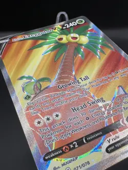 Alolan Exeggutor V (Full Art) Ultra Rare Pokemon GO 071/078 NM - Image 3
