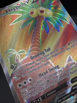 Alolan Exeggutor V (Full Art) Ultra Rare Pokemon GO 071/078 NM - Image 4