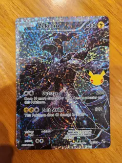 Pokemon TCG Zekrom Celebrations: Classic Collection 114/114 Holo Ultra Rare - Image 1