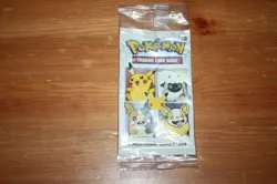 Pokemon Trading Card Game 3 Additional Game Cards 25 Yrs Sealed Cereal Pack - Image 1