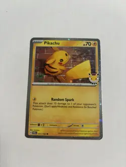 Pokemon TCG Pikachu 2026 Pokemon Day 051/162 Tail Swirl - Image 1