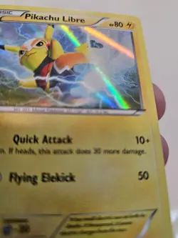 Pikachu Libre (30 - Holo) 30/30 XY Trainer Kit Pokemon TCG LP/MP PLEASE READ - Image 5