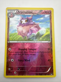 Aromatisse 85/122 Uncommon BREAKpoint Pokemon Reverse Holo Lightly Played - Image 1